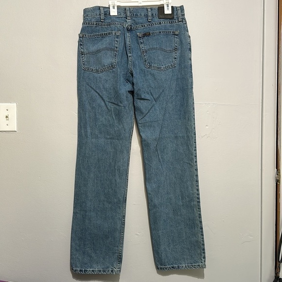 𝅺lee Regular Fit Light Denim Jeans size 34x32 - Picture 7 of 10